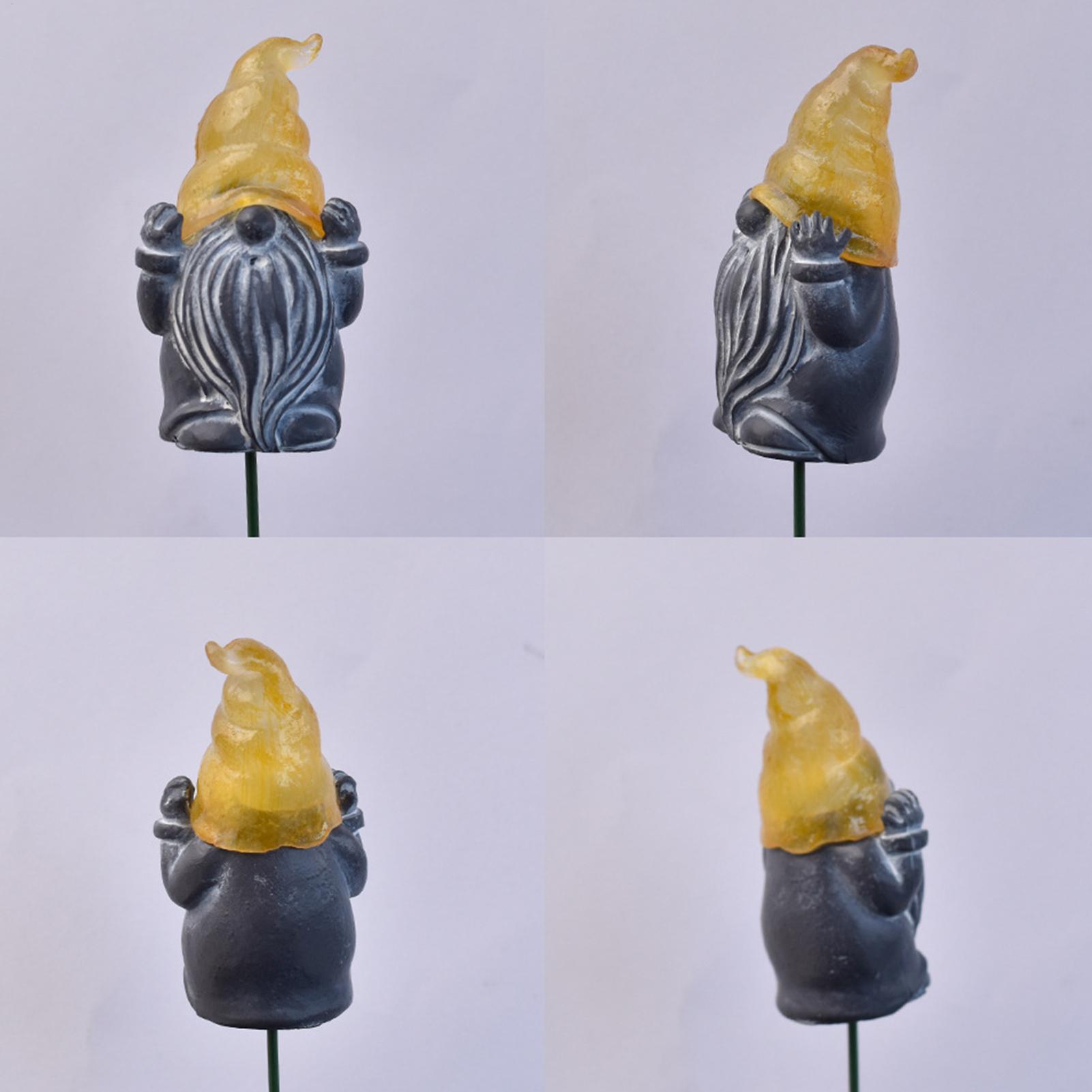 Resin Art And Decor - Decorative Yard Stakes 3-Piece Glowing Resin