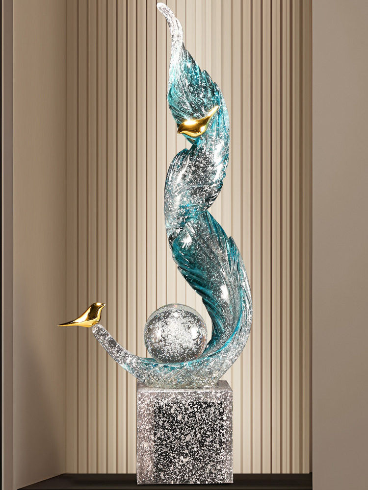Resin Art Floor - Home Decor Luxury Living Room Lucky