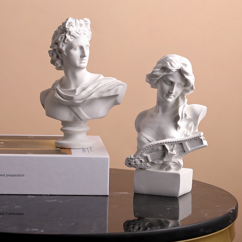 Nordic Greek Character Statue  - Resin Art Studio review and price