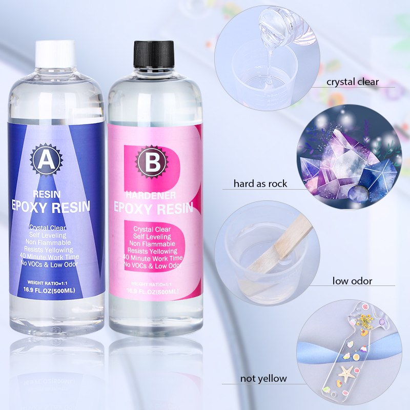 Crystal Clear Epoxy Resin Kit  - Resin Art Ratio review and price