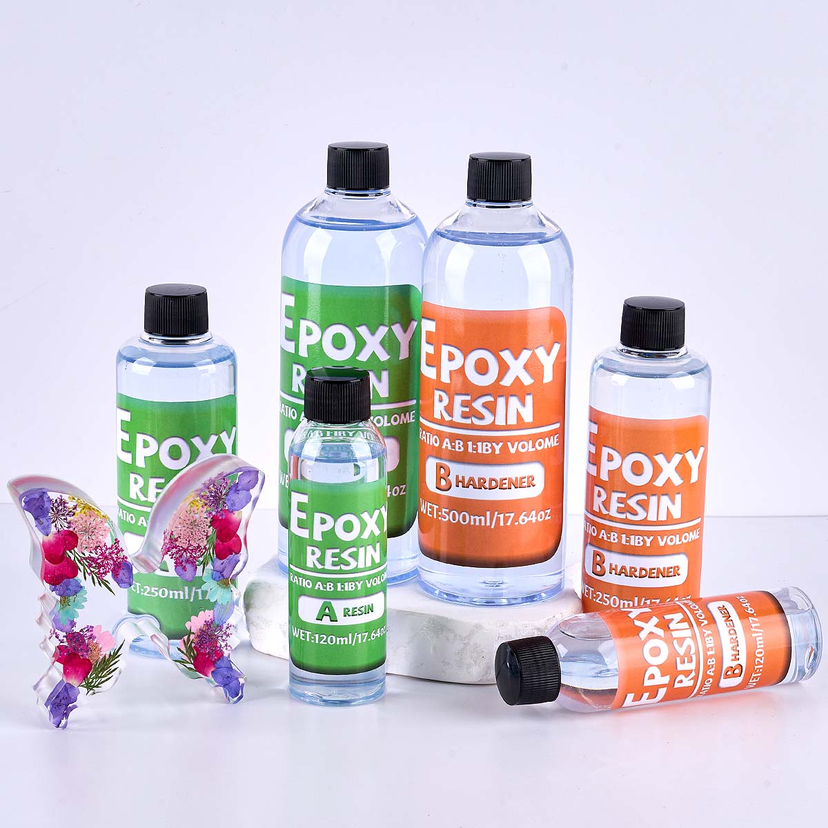 1:1 Ratio Epoxy Resin Kit Anti - Resin Art Tools review and price