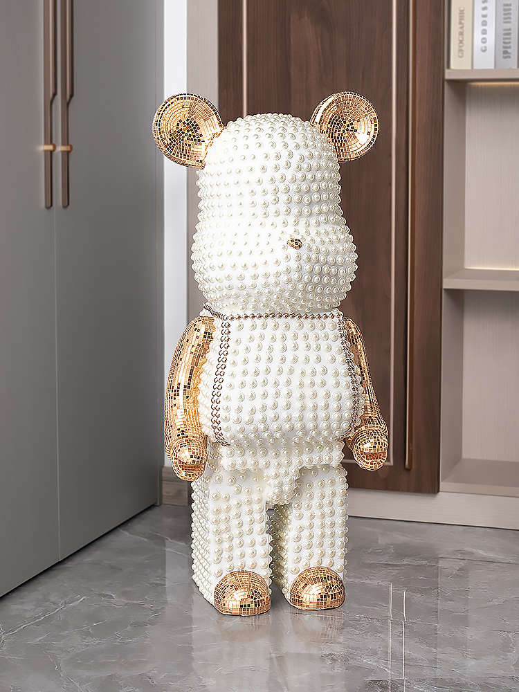 Cartoon Bear Ornament Home Dec - Resin Art Floor review and price