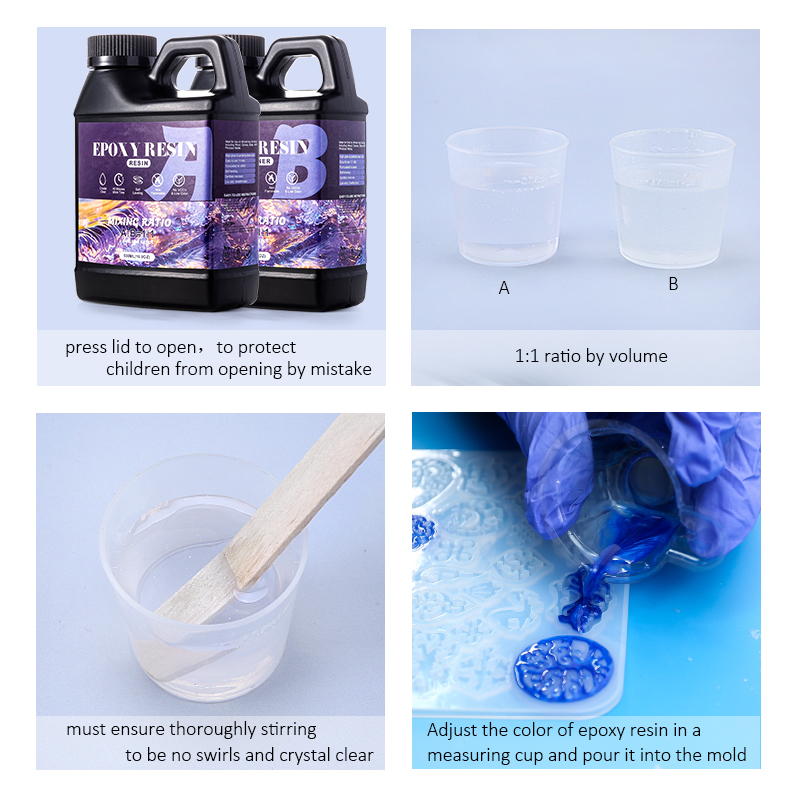 Epoxy Resin Kit 1:1 Ratio Anti - Resin Art Ratio review and price