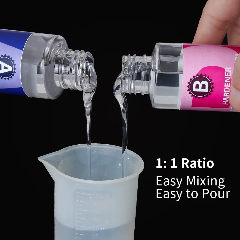 100g Epoxy Resin Kit Clear Hig - Resin Art Ratio review and price