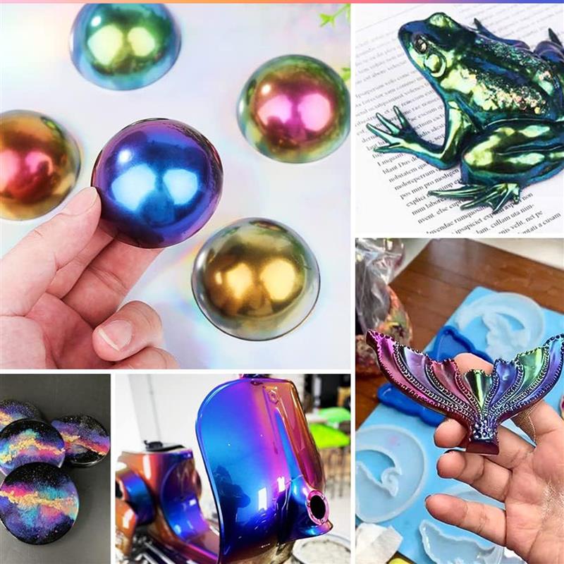 3g Mirror Chameleons Resin Pig - Glitter Powder Resin review and price