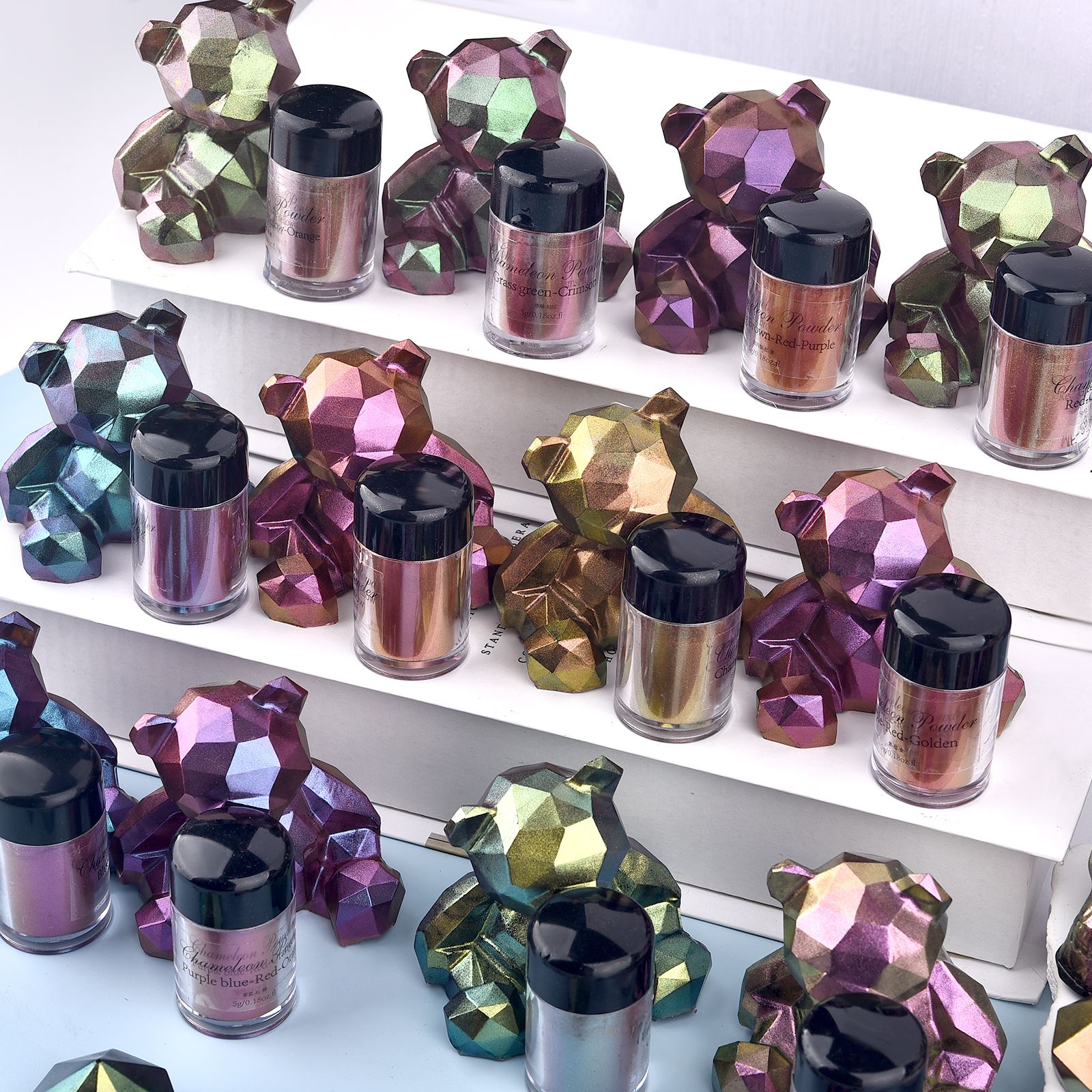 Mirror Chameleon Resin Pigment - Glitter Powder Resin review and price