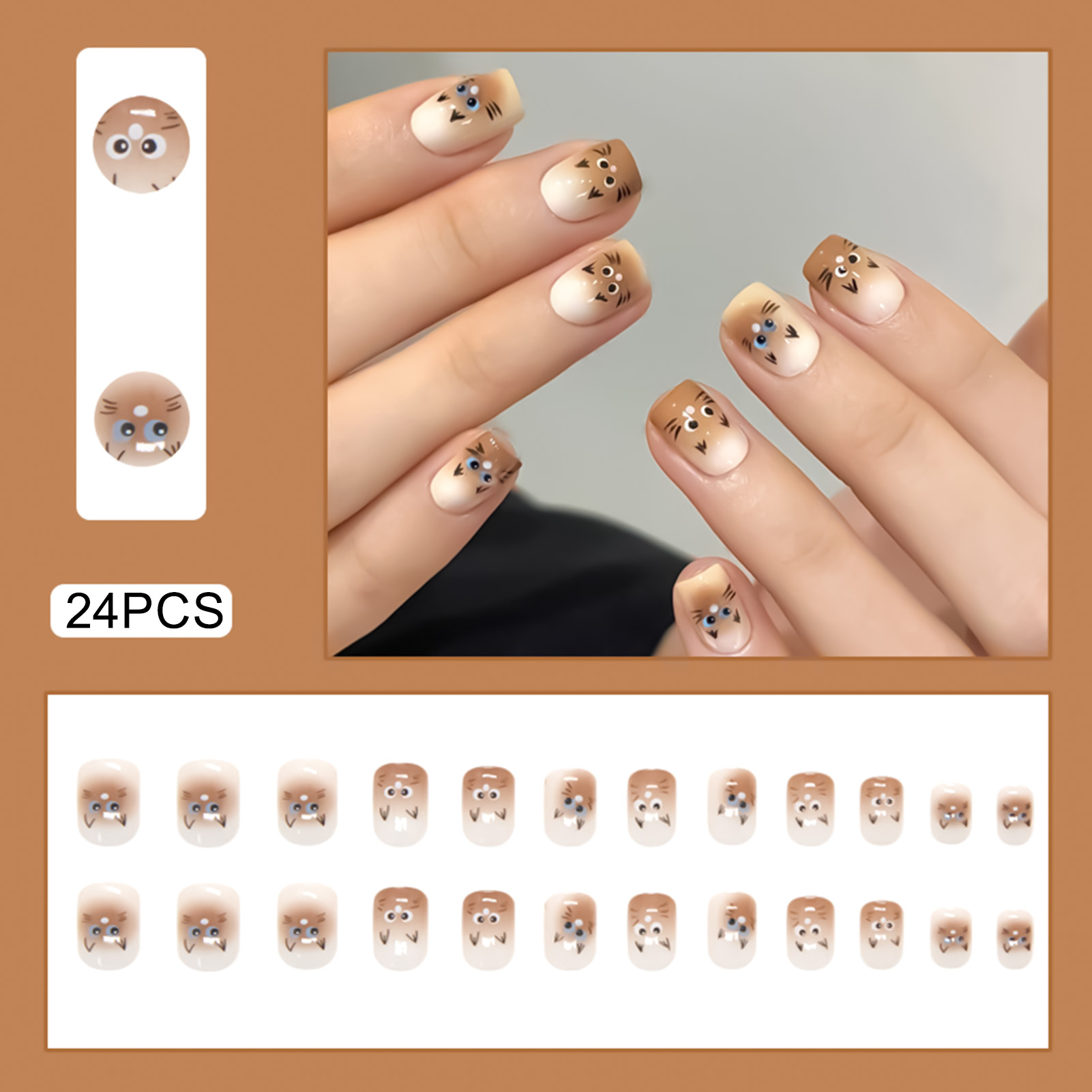 Fake Nails Resin Short Press o - Resin Art Online review and price