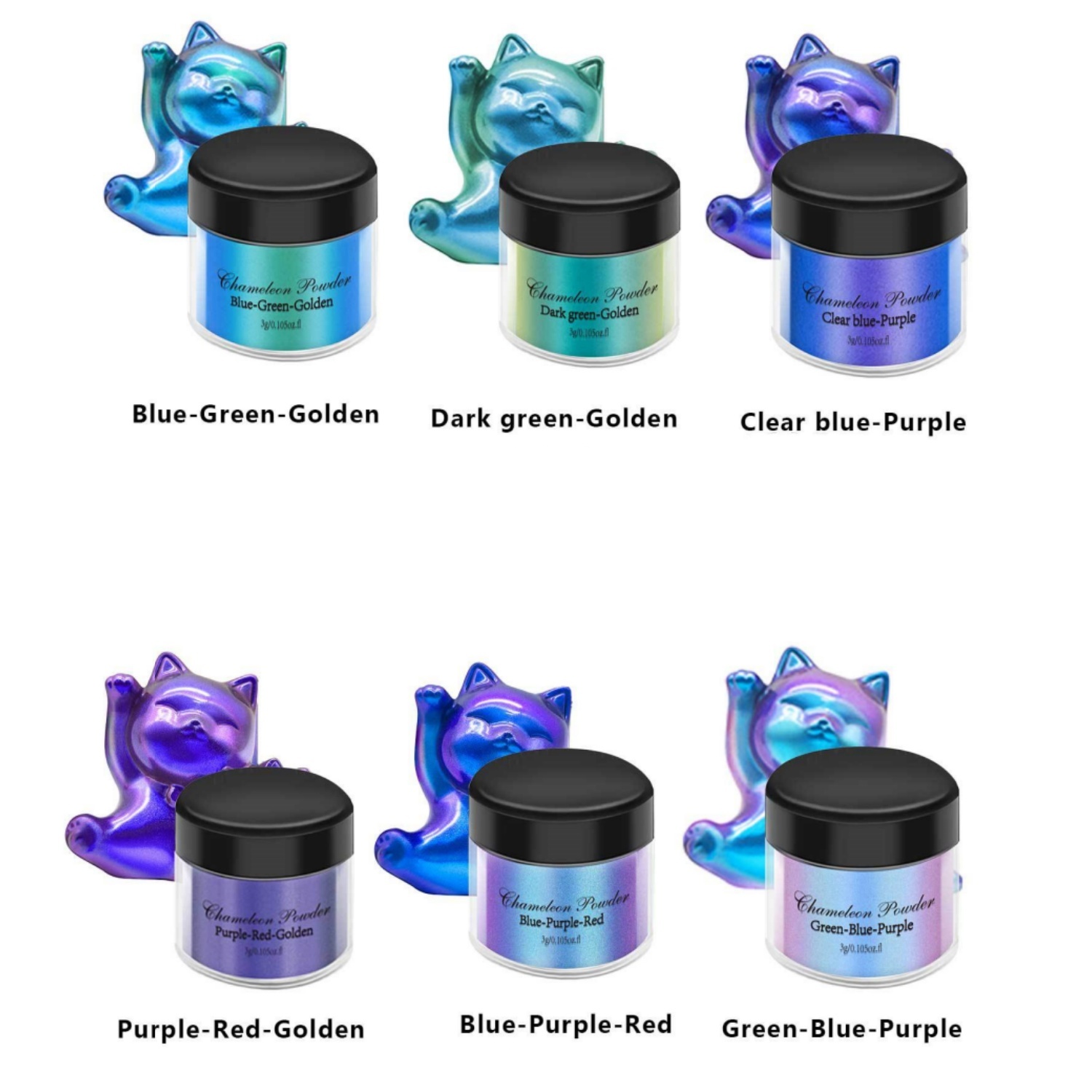 3g/Bottle Magic Mirror Powder  - Glitter Powder Resin review and price