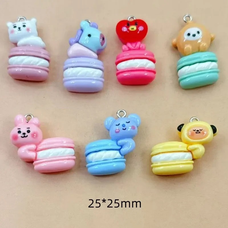 10pcs Mixed Cartoon Resin Char - Resin Art And Decor review and price