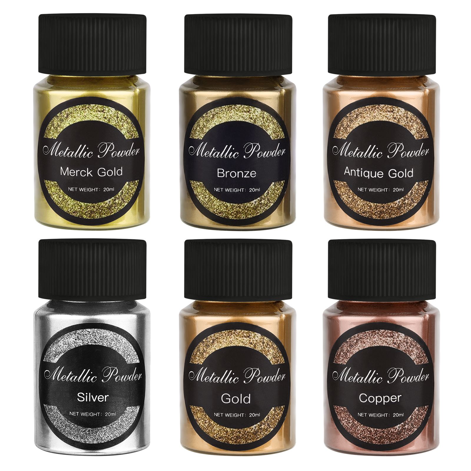 20ml/Bottle Metallic Glitter P - Glitter Powder Resin review and price